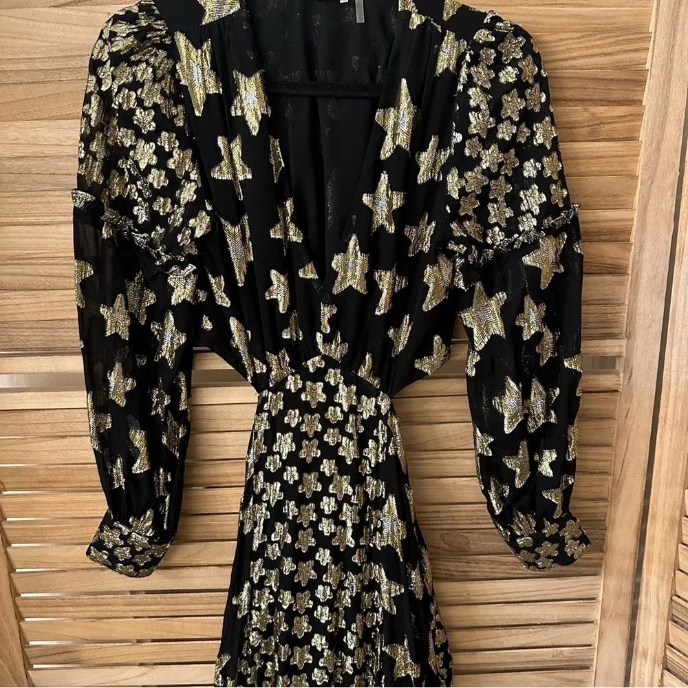 Rare LoveShackFancy Aneesha Maxi Gown Dress size S